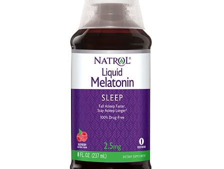 Melatonin Liquid 2.5 mg, 8 oz, Natrol Online