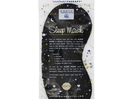 Sleep Mask, Black, 1 Unit, Earth Therapeutics For Discount