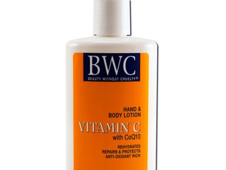 Vitamin C with CoQ10 Hand & Body Lotion, 8 oz, Beauty Without Cruelty Cheap