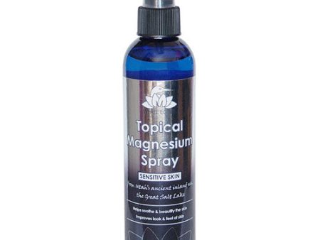 Topical Magnesium Spray, Sensitive Skin, 8 oz, White Egret Personal Care Online Hot Sale