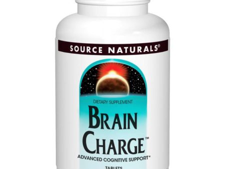 Brain Charge, Advanced Cognitive Support, 60 Tablets, Source Naturals Cheap