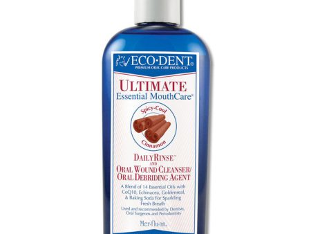 Ultimate Essential MouthCare, Natural Daily Rinse, Spicy-Cool Cinnamon, 8 oz, Eco-Dent (Ecodent) Online