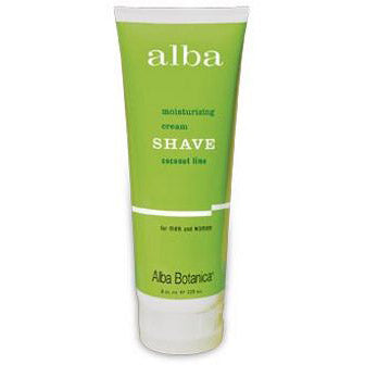 Shave Cream Coconut Lime 8 fl oz from Alba Botanica Supply