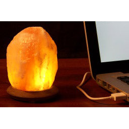 USB Himalayan Salt Lamp 4 Inch, Pink, 1 ct, Aloha Bay Online now