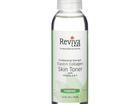 Reviva Labs Elastin & Collagen Skin Toner, 4 oz Cheap