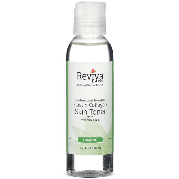 Reviva Labs Elastin & Collagen Skin Toner, 4 oz Cheap