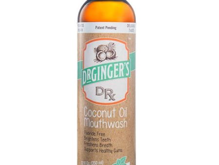 Coconut Oil Mouthwash, All Natural, Coconut-Mint, 12 oz, Dr. Ginger s Cheap