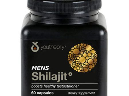 Youtheory Men s Shilajit, Boosts Healthy Testosterone, 60 Capsules, Nutrawise Corporation Online