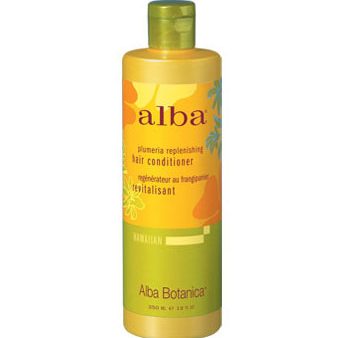 Hawaiian Hair Conditioner Plumeria Replenishing, 12 oz, Alba Botanica For Cheap