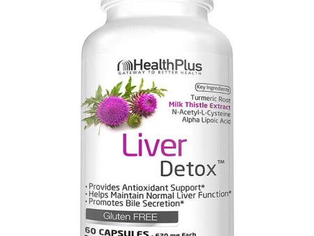 Liver Detox (Liver Cleanse), 60 Capsules, Health Plus Inc. Discount