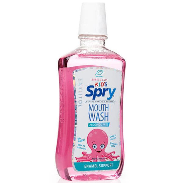 Spry Kid s Mouth Wash, Alcohol Free, Natural Bubble Gum, 16 oz, Xlear Cheap