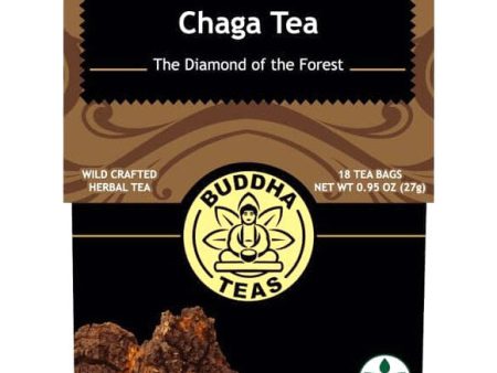 Chaga Tea, 18 Tea Bags, Buddha Teas Discount