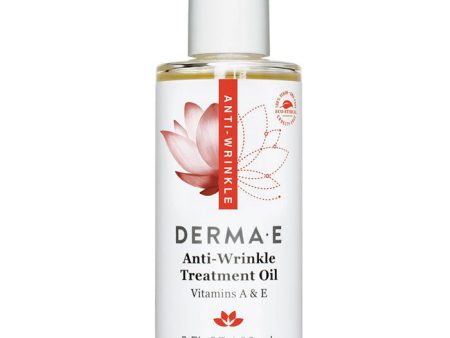 Derma E Anti-Wrinkle Treatment Oil with Vitamin A & E, 2 oz Online now