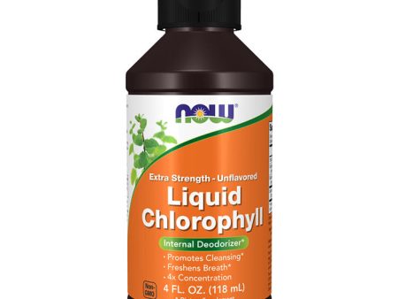 Chlorophyll Liquid, Extra Strength, Unflavored, 4 oz, NOW Foods Discount