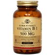 Vitamin B1 500 mg (Thiamin), 100 Tablets, Solgar Supply