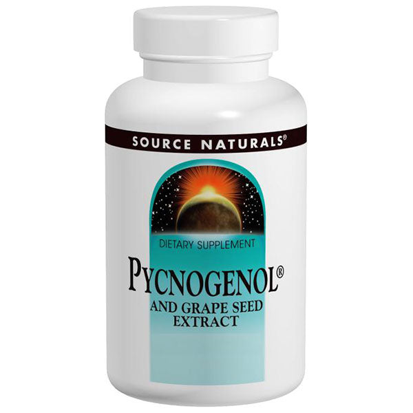 Pycnogenol + Grape Seed Extract, 50 mg, 30 Tablets, Source Naturals Cheap