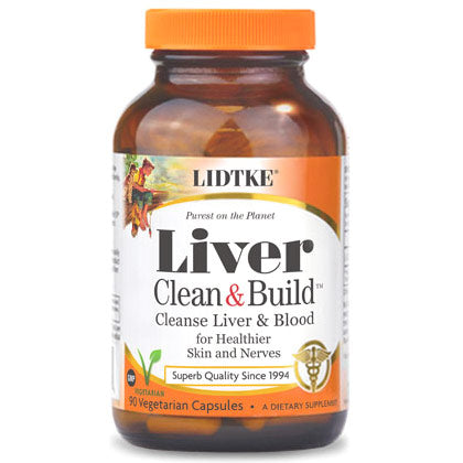 Liver Clean & Build, 90 Vegetarian Capsules, Lidtke Discount