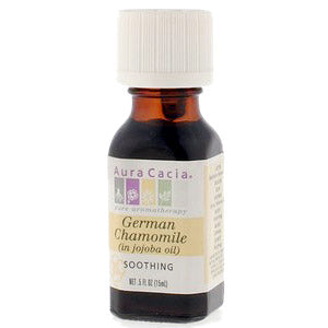 Precious Essential Oil German Chamomile w Jojoba .5 fl oz from Aura Cacia Hot on Sale