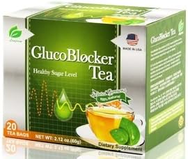 Glucoblocker Tea, 20 Sachets Box, Longreen Corporation on Sale