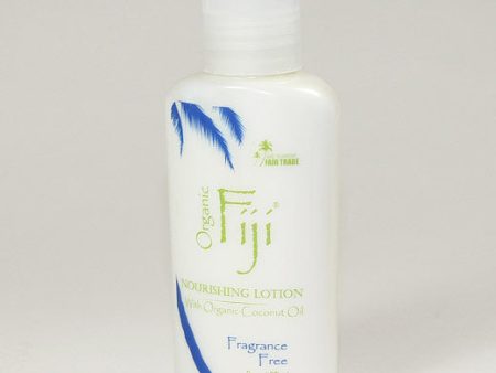 Fragrance Free Nourishing Lotion for Face & Body, Coconut Oil Moisturizer, 3 oz, Organic Fiji Sale