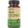 Vegan Virgin Coconut Oil, 90 Vegan Caps, Deva Nutrition Online Hot Sale