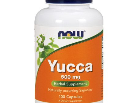 Yucca 500 mg, 100 Capsules, NOW Foods Cheap