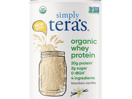 Organic Whey Protein - Bourbon Vanilla, 12 oz, Simply Tera s Supply