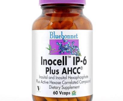 Inocell IP-6 Plus AHCC, 60 Vcaps, Bluebonnet Nutrition Online now