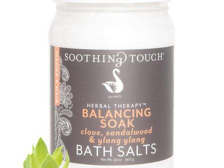 Bath Salts - Balancing Soak, 32 oz, Soothing Touch Sale