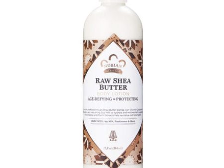 Raw Shea Butter Body Lotion, 13 oz, Nubian Heritage Supply