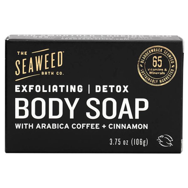 Exfoliating Detox Body Soap Bar, 3.75 oz, Seaweed Bath Co. Sale