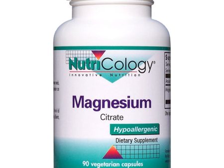 Magnesium Citrate 90 caps from NutriCology Online Sale