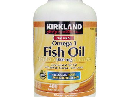 Kirkland Signature Fish Oil Concentrate 1000mg 400 Softgels Online Hot Sale