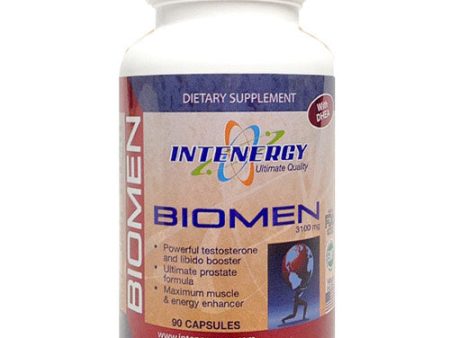 Biomen, Testosterone Booster, 90 Capsules, Intenergy Online Sale