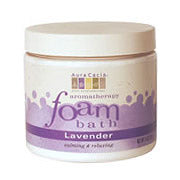 Aromatherapy Foam Bath Lavender 14 oz from Aura Cacia Hot on Sale