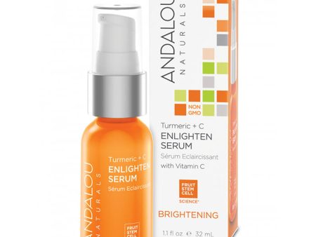 Turmeric + C Enlighten Serum, 1.1 oz, Andalou Naturals For Sale