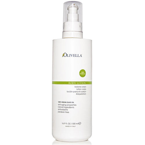 Olive Oil Body Lotion, 16.9 oz (500 ml), Olivella Online