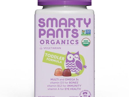 Organic Toddler Formula, 60 Vegetarian Gummies, SmartyPants Vitamins For Sale