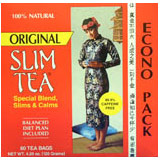 Slim Tea, Original, 60 Tea Bags, Hobe Labs Sale