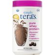 Pure Whey Protein - Dark Chocolate, Value Size, 24 oz, Simply Tera s Online