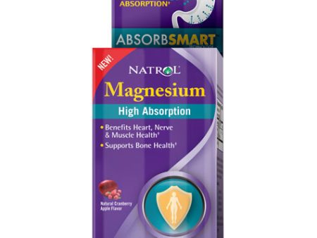 High Absorption Magnesium Chewable, 60 Tablets, Natrol Online Sale