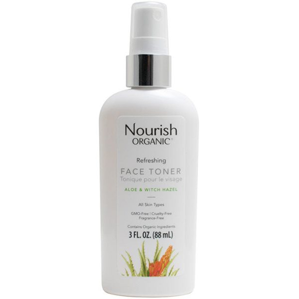 Refreshing Face Toner, 3 oz, Nourish Organic on Sale