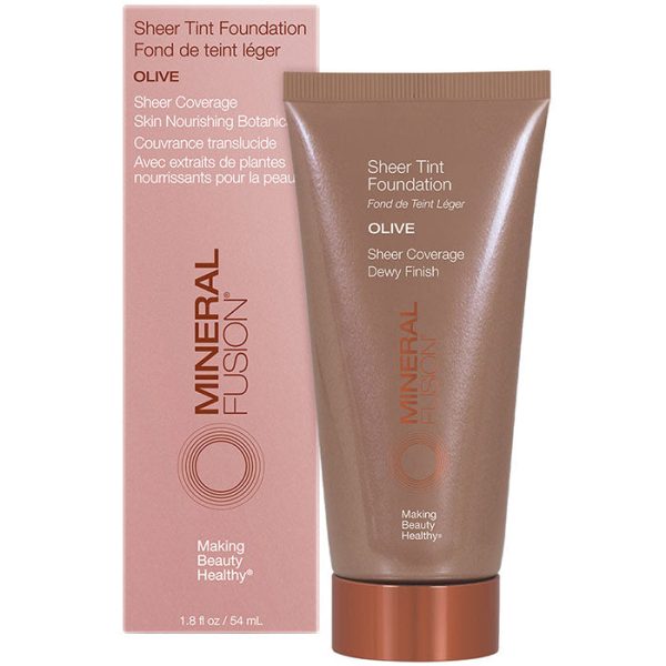 Sheer Tint Foundation - Olive, 1.8 oz, Mineral Fusion Cosmetics For Sale