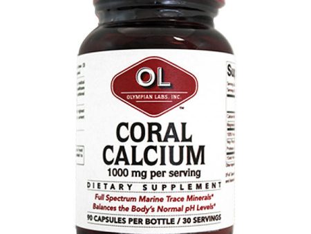 Coral Calcium, 90 Capsules, Olympian Labs Online Hot Sale