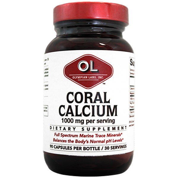 Coral Calcium, 90 Capsules, Olympian Labs Online Hot Sale