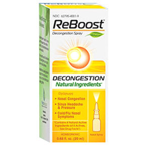 Reboost Decongestion Nasal Spray, 20 ml, MediNatura Sale