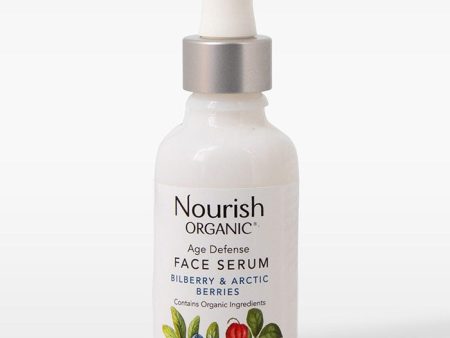 Age Defense Face Serum, 0.7 oz, Nourish Organic Online now