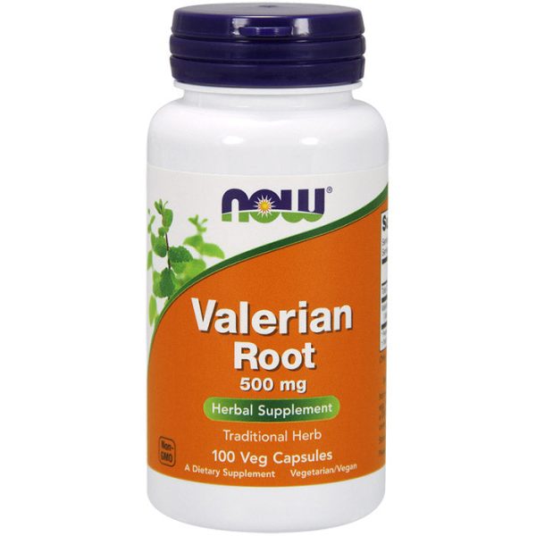 Valerian Root 500 mg, 100 Capsules, NOW Foods Sale