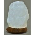 USB Himalayan Salt Lamp 4 Inch, White, 1 ct, Aloha Bay Supply