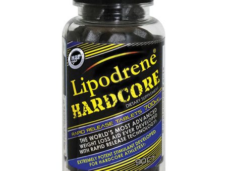 Lipodrene Hardcore, 90 Tablets, Hi-Tech Hot on Sale